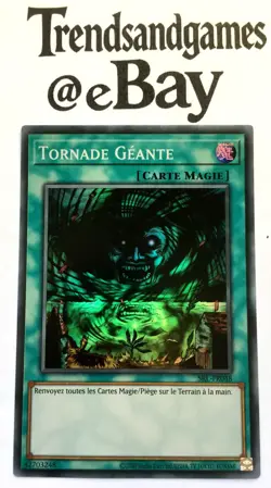 YUGIOH - TORNADE GEANTE - SRL-FR048 - SUPER RARE - NEAR MINT - SPELL RULER - FR - Image 1