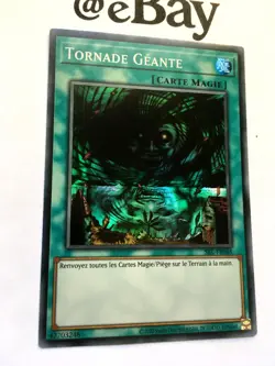 YUGIOH - TORNADE GEANTE - SRL-FR048 - SUPER RARE - NEAR MINT - SPELL RULER - FR - Image 2