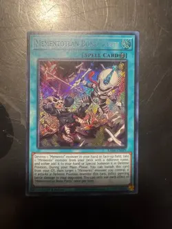 Yugioh- Mementotlan Bone Party- RA04-EN099 X3 1 st edition - Image 3