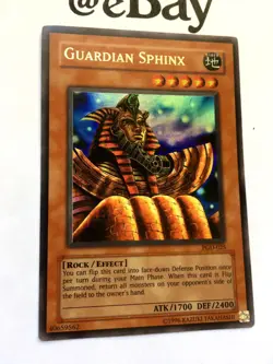 YUGIOH - GUARDIAN SPHINX - PGD-025 - ULTRA RARE - NEAR MINT - PHARAONIC GUARDIAN - Image 2
