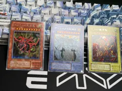 Near Mint yugioh japanese Egyptian God Slifer Obelisk Ra G4-01 G4-02 G4-03 - Image 2