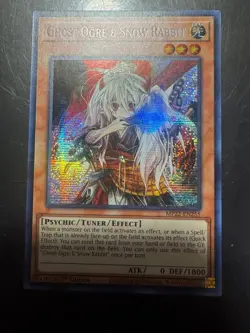YUGIOH GHOST OGRE & SNOW RABBIT PRISMATIC SECRET RARE MP22-EN255 X3 - Image 2