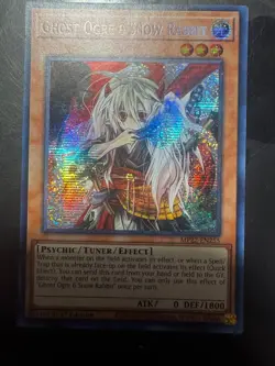 YUGIOH GHOST OGRE & SNOW RABBIT PRISMATIC SECRET RARE MP22-EN255 X3 - Image 3
