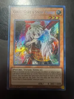 YUGIOH GHOST OGRE & SNOW RABBIT PRISMATIC SECRET RARE MP22-EN255 X3 - Image 4