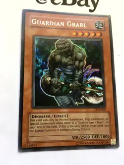 YUGIOH - GUARDIAN GRARL - DCR-007 - ULTRA RARE - EXCELLENT - DARK CRISIS - ENG - Image 2