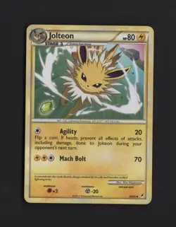 Jolteon #45/95 Call of Legends Pokemon Card (x2) Lightly Played / Near Mint - Image 4