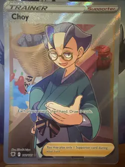 Choy 182/189 Astral Radiance Full Art Ultra Rare Holo Pokemon TCG Card NM - Image 1