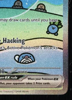Pokemon TCG - S&V Paldean Fates: Mew EX (Bubble Mew) #232/091 SIR NM - Image 5