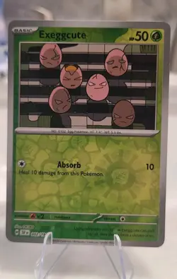 Exeggcute 002/191 Common Surging Sparks Pokemon Reverse Holo NM - Image 1