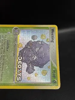 Weezing 51/107 Deoxys Reverse Holo Pokemon TCG MP/HP - Image 4