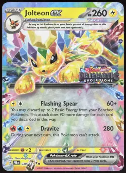 Jolteon ex (Prismatic Stamped) 030/131 Holo Promo Pokemon NM/M - Image 1