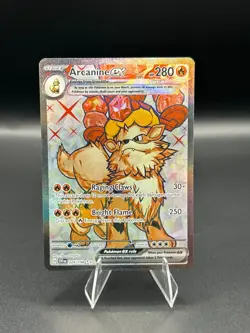 Arcanine 224/198 Ultra Rare Pokemon TCG Scarlet & Violet NM - Image 1