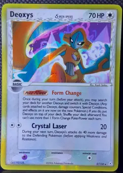 Deoxys #5/110 [Normal Forme] [Holo] (Delta Species) Pokemon Holon Phantoms - Image 1