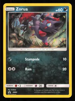 Zorua SM Promos SM83 - Promo Pokemon TCG NM - Image 1