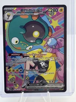 Pokemon Ascended Heroes Ionos Bellibolt ex 279/217 Special Illustration Rare SIR - Image 1