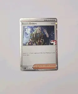 Pokemon Boss's Orders 172/193 Prize Pack Card Cosmos Holo Near Mint - Image 1