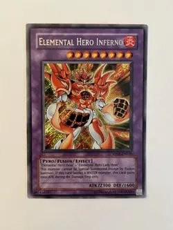 Elemental Hero Inferno PP02-EN010 Premium Pack 2 Unlimited NM - Image 1