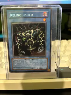 Yu-Gi-Oh! TCG Relinquished Master Collection Volume 1 MC1-EN003 Limited Edition - Image 1