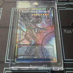 Konami Yu-Gi-Oh! Magician of Dark Chaos-Black Chaos Starlight Rare Foil 1st - Image 1