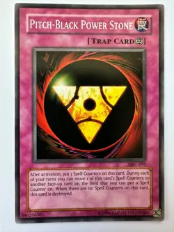 Yugioh Pitch-Black Power Stone MFC-095 Common Unlimited Good Condition - Image 1