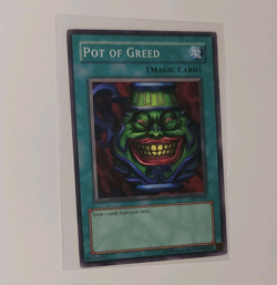 Konami Yu-Gi-Oh! TCG Pot of Greed TP3-014 Tournament Pack 3 Rare English - Image 1