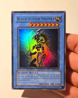 Yugioh Black Luster Soldier SYE-024 Ultra Rare LP - Image 3