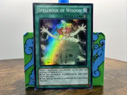 Spellbook of Wisdom Super Rare Astral Pack 4 AP04-EN010 - Image 2