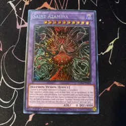 Saint Azamina SUDA-EN036 Secret Rare Supreme Darkness Yu-Gi-Oh 1st Edition - Image 1