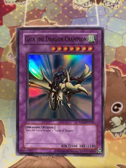 Yu-Gi-Oh! TCG Gaia the Dragon Champion Retro Pack 2020 Ed RP01-EN022 Super Rare - Image 1