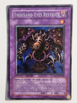 Thousand Eyes Restrict MC1-EN004 Secret Rare Yu-Gi-Oh Limited Edition [ G ] - Image 1