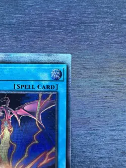 YuGiOh! Raigeki MP25 - Misprint Registration Error Starlight 1st Ed Near Mint - Image 4