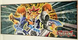 Yu-Gi-Oh! Trading Card Game Shonen Jump Board Play Mat Egyptian Gods Yugi Kaiba - Image 1
