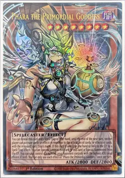 Phara the Primordial Goddess CORI-EN022 Ultra Rare 1st Ed EXTENDED ART - Image 1