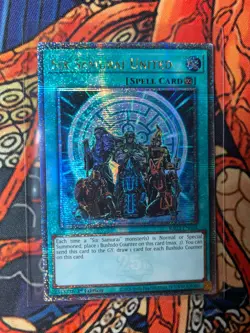 Six Samurai United :: Quarter Century Secret Rare :: RA03-EN054 YuGiOh - Image 1