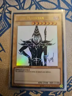 Yu-Gi-Oh TCG Dark Magician Shonen Jump Ultra Rare Card JUMP-EN049 - Image 1