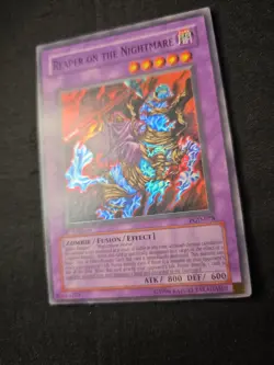 Yugioh TCG Reaper on The Nightmare PGD-078 Super Rare 1st Edition MP - Image 3