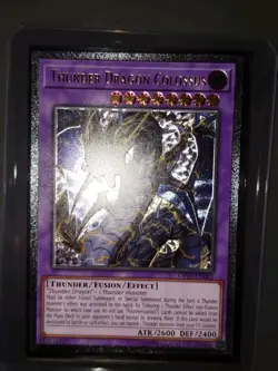Yugioh! Thunder Dragon Colossus Ultimate Rare OP10-EN001 (European Version) - Image 2