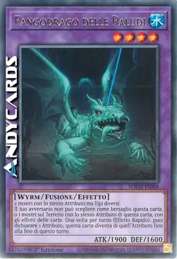 FANGODRAGO DELLE PALUDI (Mudragon Of The Swamp) Rara • TOCH IT049 • 1Ed • Yugioh - Image 1