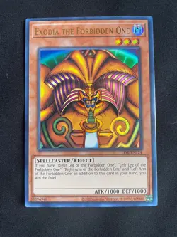 Yu-Gi-Oh! TCG Exodia the Forbidden One RP01 NM Unlimited Ultra Rare - Image 1