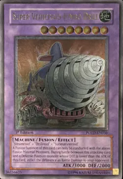 Super Vehicroid Jumbo Drill POTD-EN036 1st Edition Ultimate Rare LP - Image 2