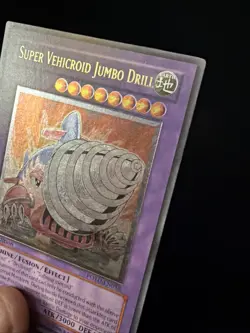 Super Vehicroid Jumbo Drill POTD-EN036 1st Edition Ultimate Rare LP - Image 4