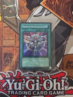 YUGIOH MONSTER REINCARNATION RDS-EN045 SUPER UNLIMITED ED LP - Image 1