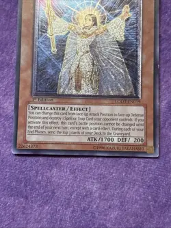 1x Yugioh Lyla, Lightsworn Sorceress LODT-EN019 Ultimate Rare 1st MP Euro Print - Image 3