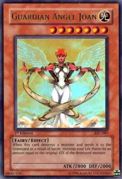 Guardian Angel Joan IOC-087 Ultra Rare 1st Edition Yugioh HP - Image 1