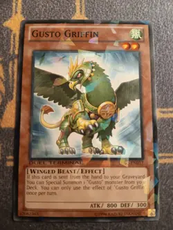 1x Gusto Griffin Duel Terminal Common DT07-EN017 Light Play - Image 1