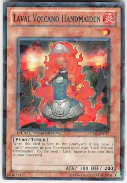 Laval Volcano Handmaiden DT06-EN017 Duel Terminal 6 Yu-Gi-Oh NM - Image 1