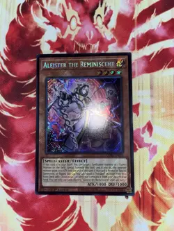Aleister the Reminiscent 1st Edition Secret Rare CORI-EN015 Yu-Gi-Oh! - Image 1