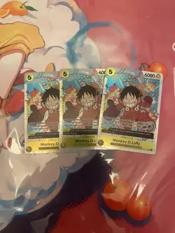 One Piece Card Game 500 Years in the Future Monkey. D. Luffy OP07-109 SR English - Image 1