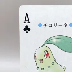 Chikorita Pokemon Play Poker Cards Gold Ho-Oh Nintendo Japanese Vintage Anime - Image 2