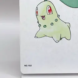 Chikorita Pokemon Play Poker Cards Gold Ho-Oh Nintendo Japanese Vintage Anime - Image 4